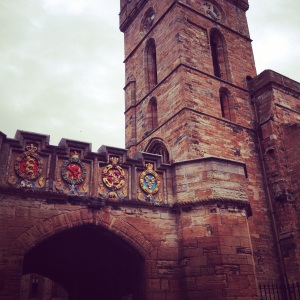 Gate to Linlithgow Palace.