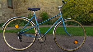 Betty the bicycle. 